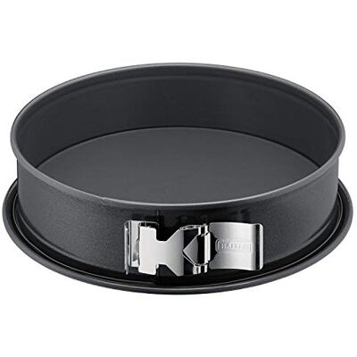 Kaiser La Forme Plus springvorm, 30 cm, rond, platte bodem, ronde bakvorm, SafeClick-sluiting, emaillebodem, gecoat, snijbestendig, lekvrij Kaiser La Forme Plus springvorm, 30 cm, rond, platte bodem, ronde bakvorm, SafeClick-sluiting, emaillebodem, gecoat, snijbestendig, lekvrij