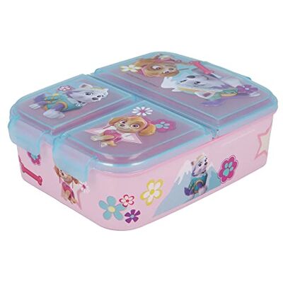 Stor Paw Patrol Paw Patrol Skye Everest ontbijtbox lunchbox met drie vakken voor kinderen Stor Paw Patrol Paw Patrol Skye Everest ontbijtbox lunchbox met drie vakken voor kinderen