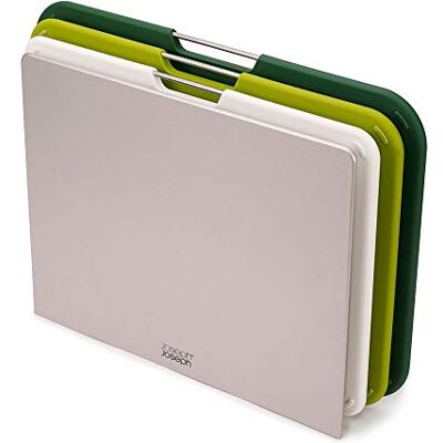 Joseph Joseph 60164 Nest Snijden Bord 3-Stuk Set, Groot, Groen Joseph Joseph 60164 Nest Snijden Bord 3-Stuk Set, Groot, Groen
