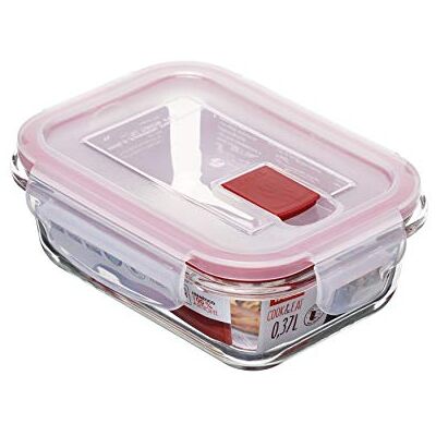 TATAY Voedselcontainer, glas, 0,37 l, Cook & Eat, stoomventiel, BPA-vrij TATAY Voedselcontainer, glas, 0,37 l, Cook & Eat, stoomventiel, BPA-vrij