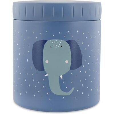 Trixie Geïsoleerde lunchbox van roestvrij staal, 500 ml, voedselcontainer voor lunch/snack (Mrs. Elephant) Trixie Geïsoleerde lunchbox van roestvrij staal, 500 ml, voedselcontainer voor lunch/snack (Mrs. Elephant)