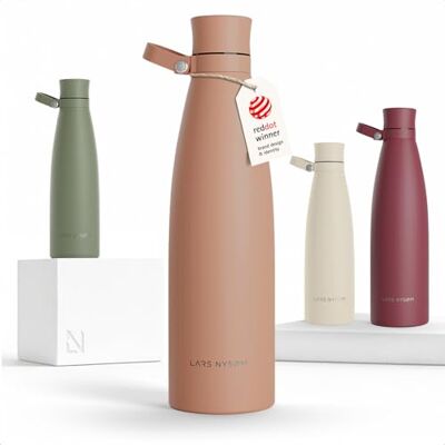 LARS NYSØM Drinkfles Roestvrij Staal 1000ml BPA-vrij Geïsoleerde Fles 1,00 Liter Lekvrije Waterfles voor Sport, Fiets, Hond, Baby, Kids Acier Inoxydable Gourde Isotherme 12h Chaud 24h Froid Gourde Étanche pour Le Sport et la Bicyclette Gourde Eau LARS NYSØM Drinkfles Roestvrij Staal 1000ml BPA-vrij Geïsoleerde Fles 1,00 Liter Lekvrije Waterfles voor Sport, Fiets, Hond, Baby, Kids Acier Inoxydable Gourde Isotherme 12h Chaud 24h Froid Gourde Étanche pour Le Sport et la Bicyclette Gourde Eau
