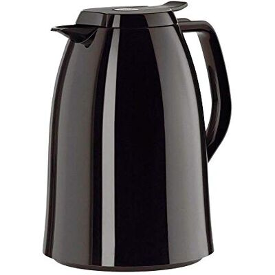 Emsa Mambo, 517005, isoleerkan, 1 liter, Quick Tip-sluiting, 100% dicht, houdt 12 uur warm en 24 uur koud, hoogglanzend zwart Emsa Mambo, 517005, isoleerkan, 1 liter, Quick Tip-sluiting, 100% dicht, houdt 12 uur warm en 24 uur koud, hoogglanzend zwart