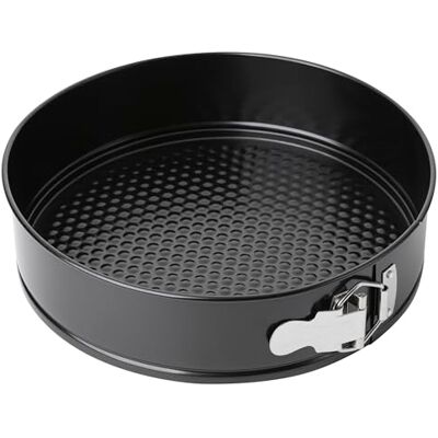 Florina MERINGO springvorm rond 27,7 cm koolstofstaal anti-aanbaklaag praktische sluiting voor eenvoudig losmaken krasbestendig en duurzaam ondersteunt tot 210 °C Florina MERINGO springvorm rond 27,7 cm koolstofstaal anti-aanbaklaag praktische sluiting voor eenvoudig losmaken krasbestendig en duurzaam ondersteunt tot 210 °C