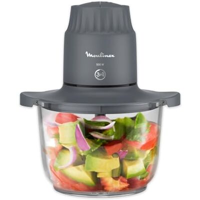 Moulinex Choppeo DJ602110 Hakmolen van borosilicaatglas 1 l 2 500 W, 4 roestvrijstalen messen voor het eenvoudig hakken, mixen en hakken van vlees, groenten, noten en kruiden. Moulinex Choppeo DJ602110 Hakmolen van borosilicaatglas 1 l 2 500 W, 4 roestvrijstalen messen voor het eenvoudig hakken, mixen en hakken van vlees, groenten, noten en kruiden.