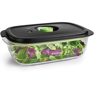 FoodSaver Vershouddoos en marinade, luchtdichte levensmiddelenkistje, BPA-vrije levensmiddelenbox, lekvrij, vaatwasmachinebestendig, 2.3 ml FoodSaver Vershouddoos en marinade, luchtdichte levensmiddelenkistje, BPA-vrije levensmiddelenbox, lekvrij, vaatwasmachinebestendig, 2.3 ml