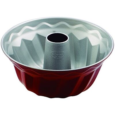 Dr. Oetker 2482 Bak-Liebe tulbandvorm Ø 22 cm roodzilver, staal, 22 x 22 x 11 cm Dr. Oetker 2482 Bak-Liebe tulbandvorm Ø 22 cm roodzilver, staal, 22 x 22 x 11 cm