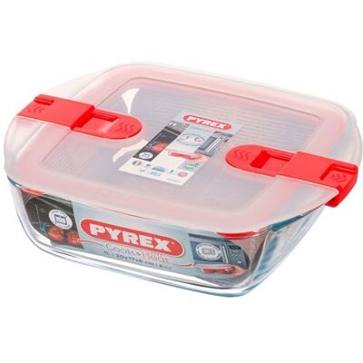 Pyrex 211Ph00 Voedelcontainer, Borosilicaatglas, Transparant Pyrex 211Ph00 Voedelcontainer, Borosilicaatglas, Transparant