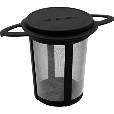 Fackelmann 42286 Theefilter, permanent thee- en kruidenfilter, permanent filter voor theepot, kunststof, staal, 7,5 x 7,3 cm Fackelmann 42286 Theefilter, permanent thee- en kruidenfilter, permanent filter voor theepot, kunststof, staal, 7,5 x 7,3 cm