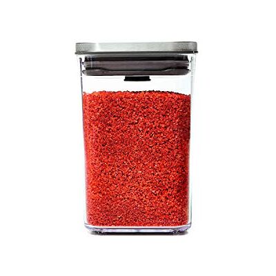 OXO Steel POP Container klein vierkant kort (1 l) OXO Steel POP Container klein vierkant kort (1 l)