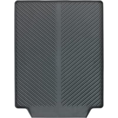 WENKO Linea afdruipmat, grijs, afdruipmat, spoelbakbodem voor servies, kunststof (TPR), 40 x 3 x 30 cm, grijs WENKO Linea afdruipmat, grijs, afdruipmat, spoelbakbodem voor servies, kunststof (TPR), 40 x 3 x 30 cm, grijs