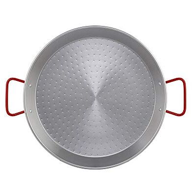 Metaltex Paella-pan van gepolijst staal, 12 porties, 46 cm Metaltex Paella-pan van gepolijst staal, 12 porties, 46 cm