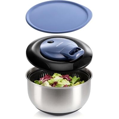 Valleyhike Slacentrifuge slacentrifuge voor groenten en fruit met serveerschaal voor het mengen van groenten, huishoudelijke fruitafdruiprek, sladroger Valleyhike Slacentrifuge slacentrifuge voor groenten en fruit met serveerschaal voor het mengen van groenten, huishoudelijke fruitafdruiprek, sladroger