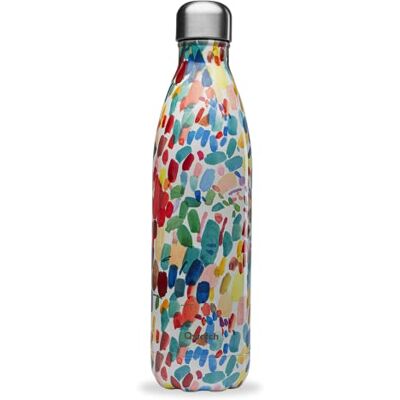 QWETCH Arty Thermosfles, 750 ml, drinkfles voor onderweg van roestvrij staal, 24 uur koud en 12 uur warm, waterdicht, BPA-vrij en herbruikbaar, thermosfles voor sport, reizen, kantoor, wandelen QWETCH Arty Thermosfles, 750 ml, drinkfles voor onderweg van roestvrij staal, 24 uur koud en 12 uur warm, waterdicht, BPA-vrij en herbruikbaar, thermosfles voor sport, reizen, kantoor, wandelen