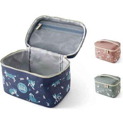 monbento Koeltas voor kinderen Frosty in wolfsblauw Lunchtas voor het vervoer van lunchbox, drinkfles en snacks Koeltas voor kinderen 5 liter Ideaal voor school/picknick monbento Koeltas voor kinderen Frosty in wolfsblauw Lunchtas voor het vervoer van lunchbox, drinkfles en snacks Koeltas voor kinderen 5 liter Ideaal voor school/picknick