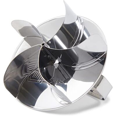 patisse Broodstempel 02117-8 cm diameter met drukgreep roestvrij staal metallic patisse Broodstempel 02117-8 cm diameter met drukgreep roestvrij staal metallic
