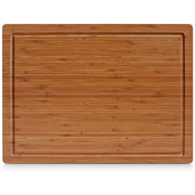 Zeller 25220 snijplank, bamboe, bruin, 45 x 33 x 1,6 cm Zeller 25220 snijplank, bamboe, bruin, 45 x 33 x 1,6 cm