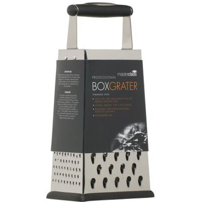 Master Class MasterClass Antislip rasp van roestvrij staal met handvat, 24,5 cm (9,5 inch), zilver Master Class MasterClass Antislip rasp van roestvrij staal met handvat, 24,5 cm (9,5 inch), zilver