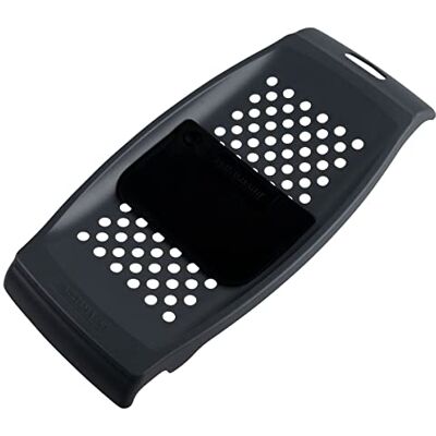 Fackelmann 45443 Spätzleplaat, spaetzlerasp thuis, spätzlerasp met rasp, kunststof, zwart, 31,5 x 15 x 2,5 cm Fackelmann 45443 Spätzleplaat, spaetzlerasp thuis, spätzlerasp met rasp, kunststof, zwart, 31,5 x 15 x 2,5 cm