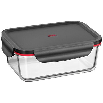 Silit Storio Voorraaddoos 21 x 14 cm, glas, voorraadpot, luchtdicht aroma-deksel, vershouddoos voor bereiden, bewaren en serveren Silit Storio Voorraaddoos 21 x 14 cm, glas, voorraadpot, luchtdicht aroma-deksel, vershouddoos voor bereiden, bewaren en serveren