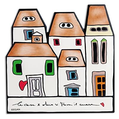 Egan Onderzetters Le Casette 16 x 16 cm Egan Onderzetters Le Casette 16 x 16 cm