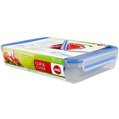 Emsa 509040 Clip & Close voedselcontainer, 1,65 l Emsa 509040 Clip & Close voedselcontainer, 1,65 l