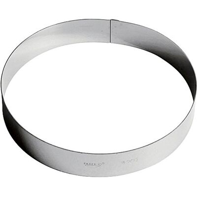 Gobel 865130 Kookcirkel uitsteekvorm roestvrij staal hoogte 3,5 cm Ø 18 cm, zilver Gobel 865130 Kookcirkel uitsteekvorm roestvrij staal hoogte 3,5 cm Ø 18 cm, zilver