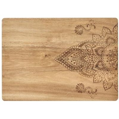 Zeller 25566 snijplank, vierkant, 40 x 29 x 1,5 cm, beige Zeller 25566 snijplank, vierkant, 40 x 29 x 1,5 cm, beige