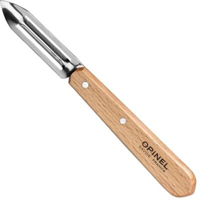 OPINEL 10UK254172UK10 keukenmes roestvrij staal nr. 115 dunschiller beuken OPINEL 10UK254172UK10 keukenmes roestvrij staal nr. 115 dunschiller beuken