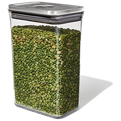 OXO Steel POP Container rechthoek medium (2,6 l) OXO Steel POP Container rechthoek medium (2,6 l)