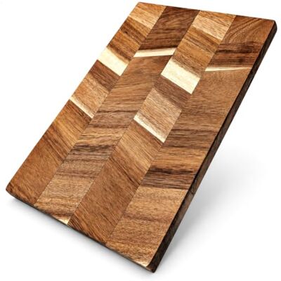 com-four ® 30 x snijplank van acaciahout, 22 cm, decoratief motief dienblad voor brood kaas en voorgerechten com-four ® 30 x snijplank van acaciahout, 22 cm, decoratief motief dienblad voor brood kaas en voorgerechten