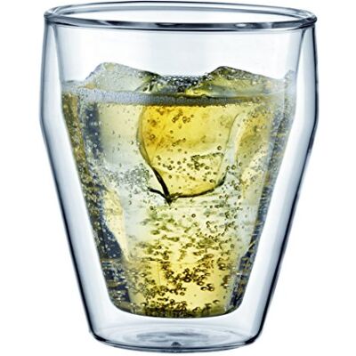 Bodum 10481-10 – Titlis – set van 2 dubbelwandige glazen, stapelbaar, 0,25 l Bodum 10481-10 – Titlis – set van 2 dubbelwandige glazen, stapelbaar, 0,25 l