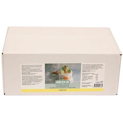 Brand New Cake BrandNewCake® Suikerpasta, wit, vanillesmaak, 5 kg, taartdecoratie, ideaal voor creatief bakken Brand New Cake BrandNewCake® Suikerpasta, wit, vanillesmaak, 5 kg, taartdecoratie, ideaal voor creatief bakken