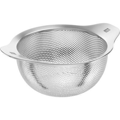 ZWILLING Zeef, Ø 16 cm, hoogwaardig roestvrij staal 18/10, serie tafel, 17 x 16 x 8 cm, mat roestvrij staal ZWILLING Zeef, Ø 16 cm, hoogwaardig roestvrij staal 18/10, serie tafel, 17 x 16 x 8 cm, mat roestvrij staal