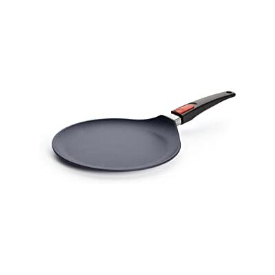 Woll Diamond Lite Pannenkoekenpan, inductie, Ø 26 cm, met afneembare handgreep, geschikt voor alle warmtebronnen, antiaanbaklaag, gegoten aluminium Woll Diamond Lite Pannenkoekenpan, inductie, Ø 26 cm, met afneembare handgreep, geschikt voor alle warmtebronnen, antiaanbaklaag, gegoten aluminium