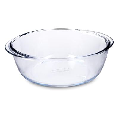 Pyrex PREPWARE Ronde glazen schaal 26 cm 2,3 liter Pyrex PREPWARE Ronde glazen schaal 26 cm 2,3 liter