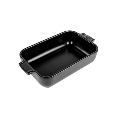 Peugeot Rechthoekige ovenschaal van keramiek – 22 cm x 11,3 cm x 5,1 cm – inhoud 0,85 l – gemaakt in Frankrijk – gesatineerd zwart Peugeot Rechthoekige ovenschaal van keramiek – 22 cm x 11,3 cm x 5,1 cm – inhoud 0,85 l – gemaakt in Frankrijk – gesatineerd zwart