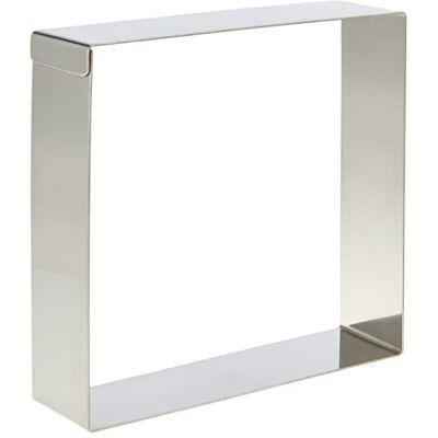 LACOR 68441 vierkante cirkel voor gebak, 14 x 14 cm LACOR 68441 vierkante cirkel voor gebak, 14 x 14 cm