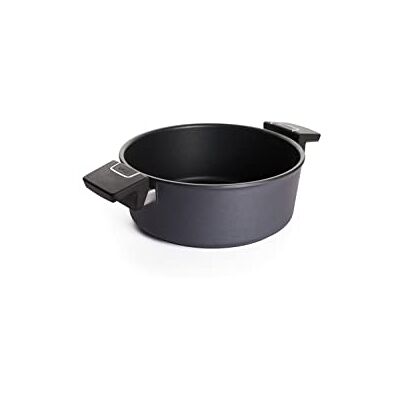 Woll Diamond Lite Gietijzeren braadpan Ø 24 cm hoogte 9 cm 4 liter 2 handgrepen aan de zijkant Woll Diamond Lite Gietijzeren braadpan Ø 24 cm hoogte 9 cm 4 liter 2 handgrepen aan de zijkant