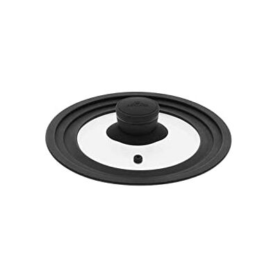 Gerlach Smart Universeel deksel voor pot en pan, 16 cm, 18 cm, 20 cm, glas Gerlach Smart Universeel deksel voor pot en pan, 16 cm, 18 cm, 20 cm, glas