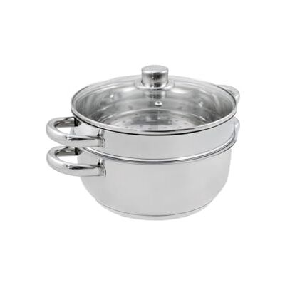 Baumalu stoomcombinatie 24 cm 2 lichamen Baumalu stoomcombinatie 24 cm 2 lichamen