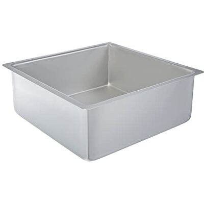 Decora 0062606 vierkante geanodisseerde mal aan de rechterrand cm 25 x 25 x 10 H, metaal, 25 x 25 x 10 cm Decora 0062606 vierkante geanodisseerde mal aan de rechterrand cm 25 x 25 x 10 H, metaal, 25 x 25 x 10 cm
