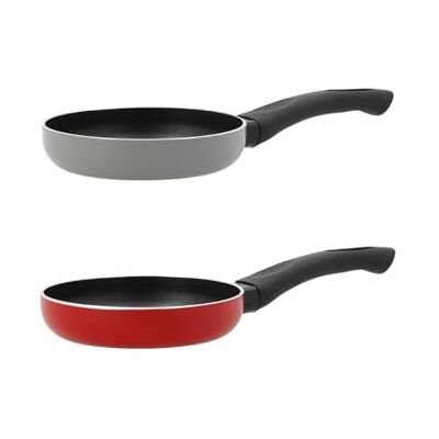 Quid Rico Mini-koekenpan van aluminium, bedrukt, 14 cm, rood Quid Rico Mini-koekenpan van aluminium, bedrukt, 14 cm, rood