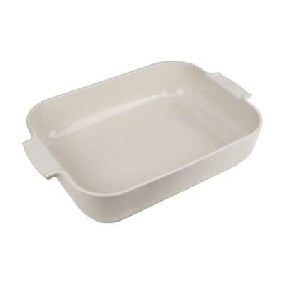 Peugeot Rechthoekige keramische ovenschaal 40 cm x 27,2 cm x 8,3 cm Inhoud: 5,2 L 10 Jaar garantie Gemaakt in Frankrijk Kleur: Ecru Peugeot Rechthoekige keramische ovenschaal 40 cm x 27,2 cm x 8,3 cm Inhoud: 5,2 L 10 Jaar garantie Gemaakt in Frankrijk Kleur: Ecru