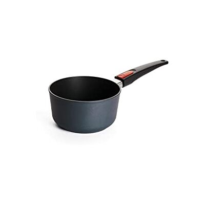 Woll Diamond Lite Inductieve steelpan, diameter 18 cm, hoogte 9,5 cm, 2 liter, met afneembare handgreep, geschikt voor alle warmtebronnen, gegoten aluminium, antiaanbaklaag, ovenbestendig, Woll Diamond Lite Inductieve steelpan, diameter 18 cm, hoogte 9,5 cm, 2 liter, met afneembare handgreep, geschikt voor alle warmtebronnen, gegoten aluminium, antiaanbaklaag, ovenbestendig,