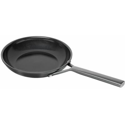 ZWILLING Milano braadpan, 24 cm, aluminium, keramische antiaanbaklaag, PFAS-vrij, geschikt voor inductie, vaatwasmachinebestendig, Made in Italy, zwart ZWILLING Milano braadpan, 24 cm, aluminium, keramische antiaanbaklaag, PFAS-vrij, geschikt voor inductie, vaatwasmachinebestendig, Made in Italy, zwart