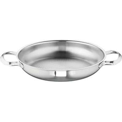 Schulte-Ufer 6951-24 i koekenpan, staal, 24 cm, roestvrij staal Schulte-Ufer 6951-24 i koekenpan, staal, 24 cm, roestvrij staal