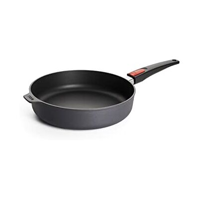Woll Diamond Lite Koekenpan met hoge rand, inductief, diameter 28 cm, hoogte 7 cm, met afneembare handgreep, geschikt voor alle warmtebronnen, gegoten aluminium, antiaanbaklaag, ovenbestendig, Woll Diamond Lite Koekenpan met hoge rand, inductief, diameter 28 cm, hoogte 7 cm, met afneembare handgreep, geschikt voor alle warmtebronnen, gegoten aluminium, antiaanbaklaag, ovenbestendig,