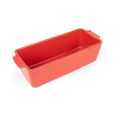 Peugeot Appolia broodbakvorm keramische broodvorm met handgrepen rood, 31 cm, 2 liter Peugeot Appolia broodbakvorm keramische broodvorm met handgrepen rood, 31 cm, 2 liter