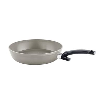 Fissler Ceratal® Comfort pan (20 cm, grijs), Made in Germany, keramische pan gemaakt zonder PFAS/PTFE, CookStar®-bodem, inductie Fissler Ceratal® Comfort pan (20 cm, grijs), Made in Germany, keramische pan gemaakt zonder PFAS/PTFE, CookStar®-bodem, inductie